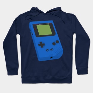 Retro Handheld Blue Hoodie